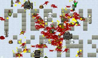 Infectionator Christmas Game Screenshot
