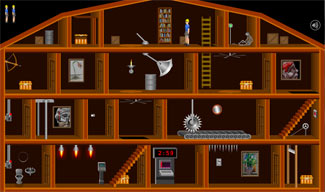 Death Trap Mansion House Escape Platform Game Screenshot