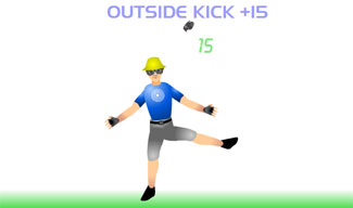 Hand Grenade Hacky Sack Free Flash Game Screenshot