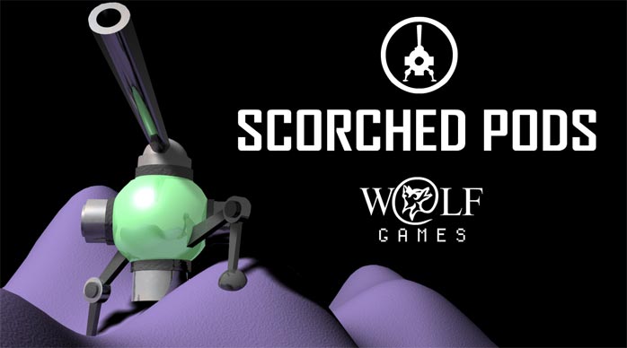 Scorched Pods Free Online Flash Game Screenshot