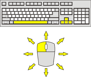 Sonic Boom Town 2 Flash Adventure Game Control Diagram