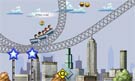 Rollercoaster Rush Free Online Driving Game Screenshot